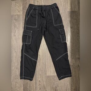 Women’s Y2K Black Cargo Pants